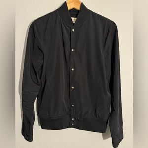 Men’s Club Monaco Black Baseball Light Jacket size XS